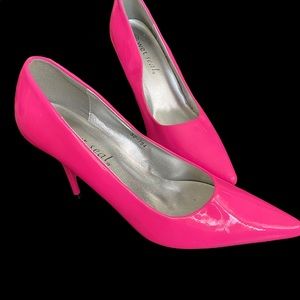 Hot Pink Punk Stilettos!